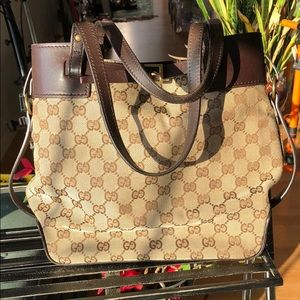 Gucci GG Small Buckle Tote